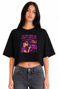 MAKE MISTAKE CROPPED TEE