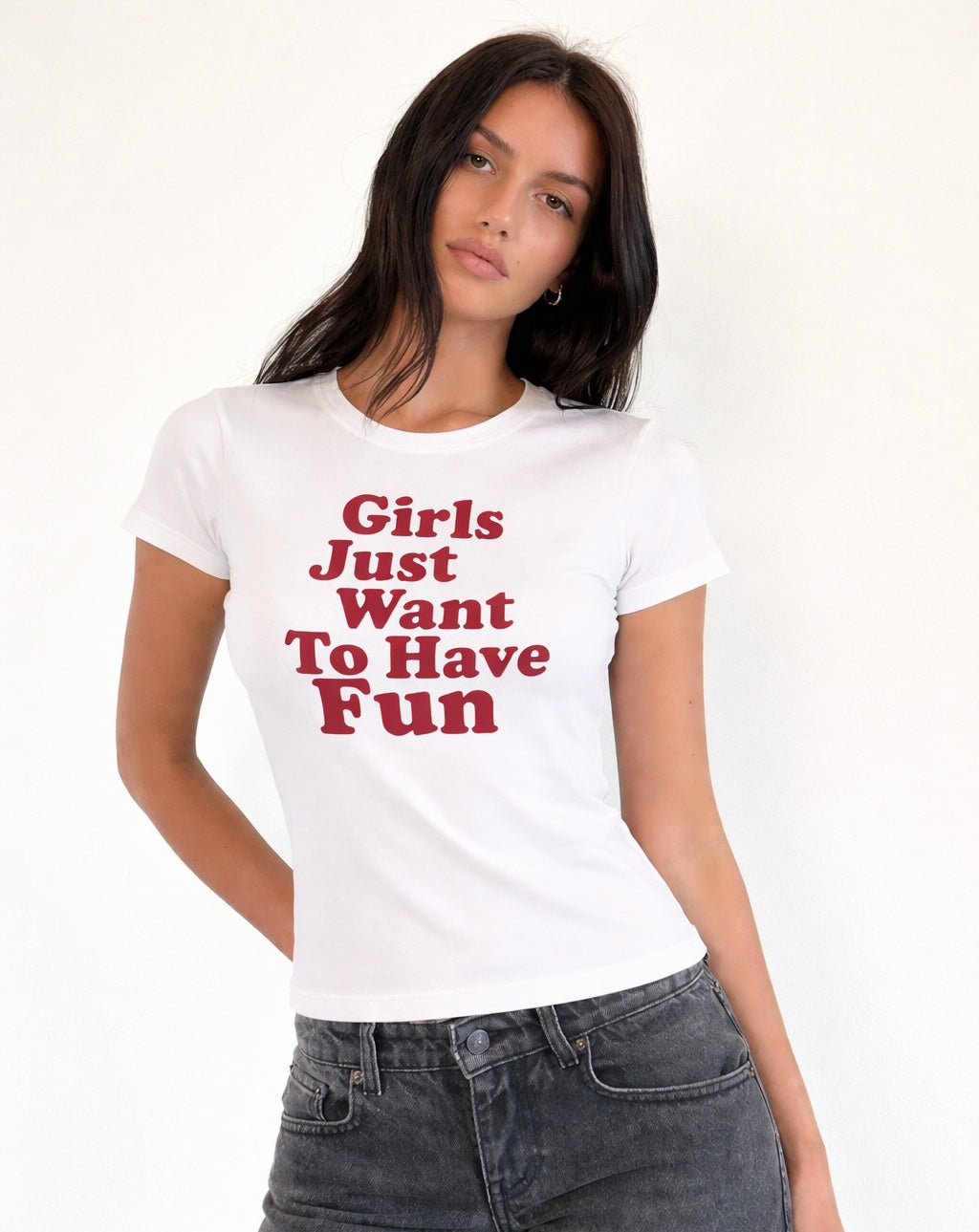 Girls wanna have fun babytee
